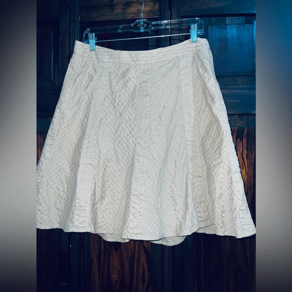 Gap tan skirt‎ fit and flare size 8